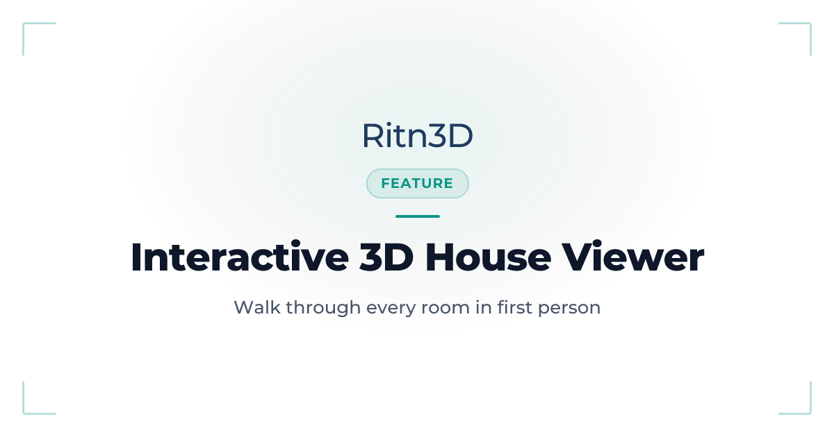 Interactive 3D House Viewer — Floor Plan Walkthrough | Ritn3D