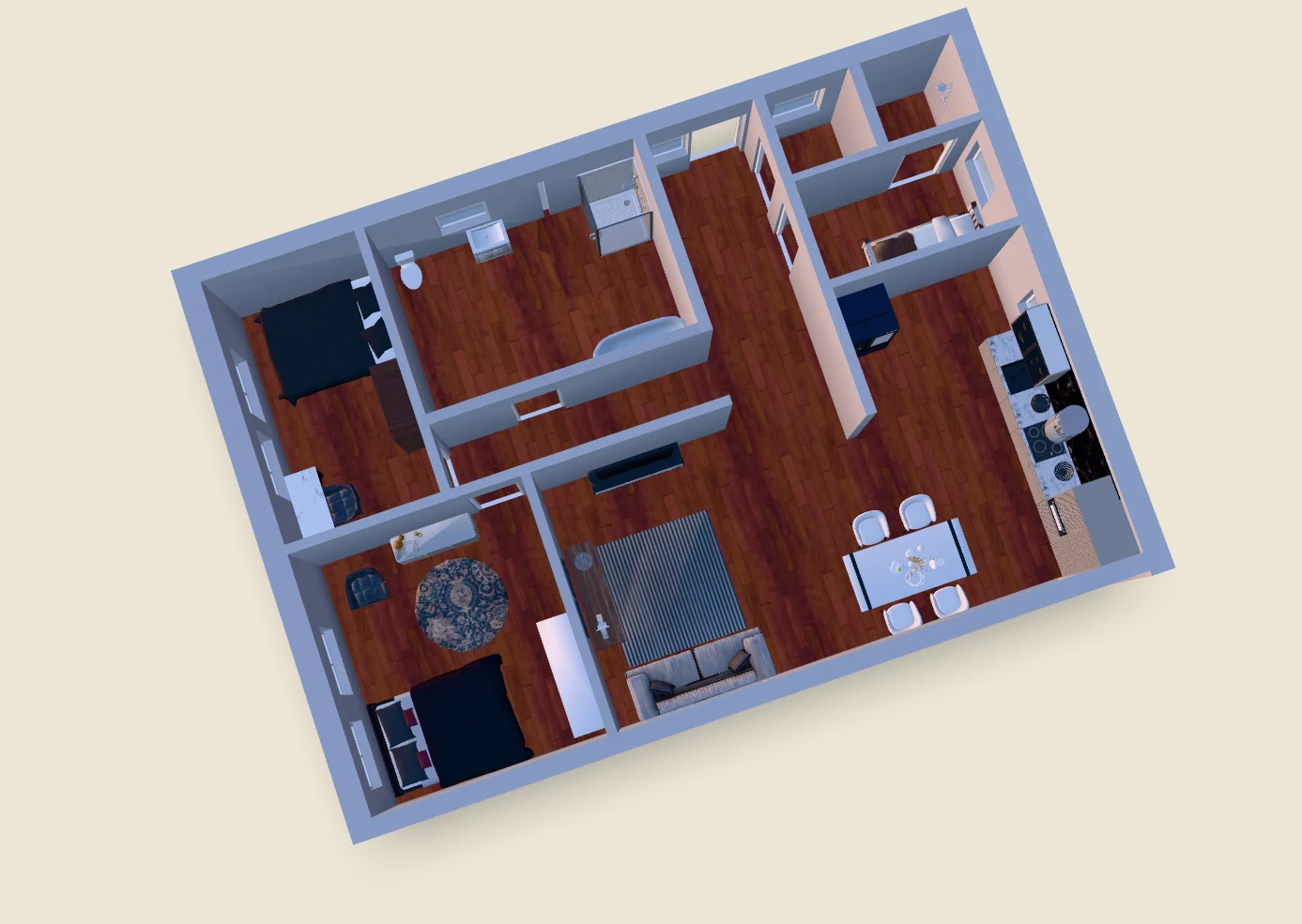 Ritn3D — interactive 3D floor plan
